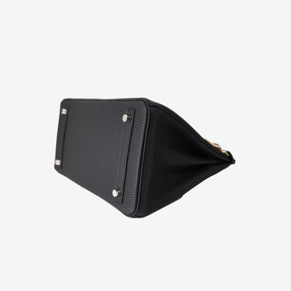Hermès Birkin 30 in Noir Togo Leather with Palladium-Plated Hardware