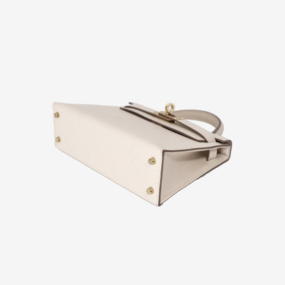 Hermès Mini Kelly in Craie Epsom Leather with Gold Hardware (Contact to Enquire)