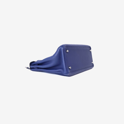Hermès Kelly 32 in Bleu Togo Leather with Palladium Hardware (Contact to Enquire)