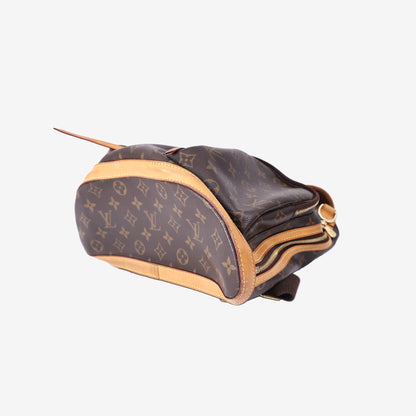 Louis Vuitton Bosphore Backpack in Monogram Coated Canvas with Gold Hardware