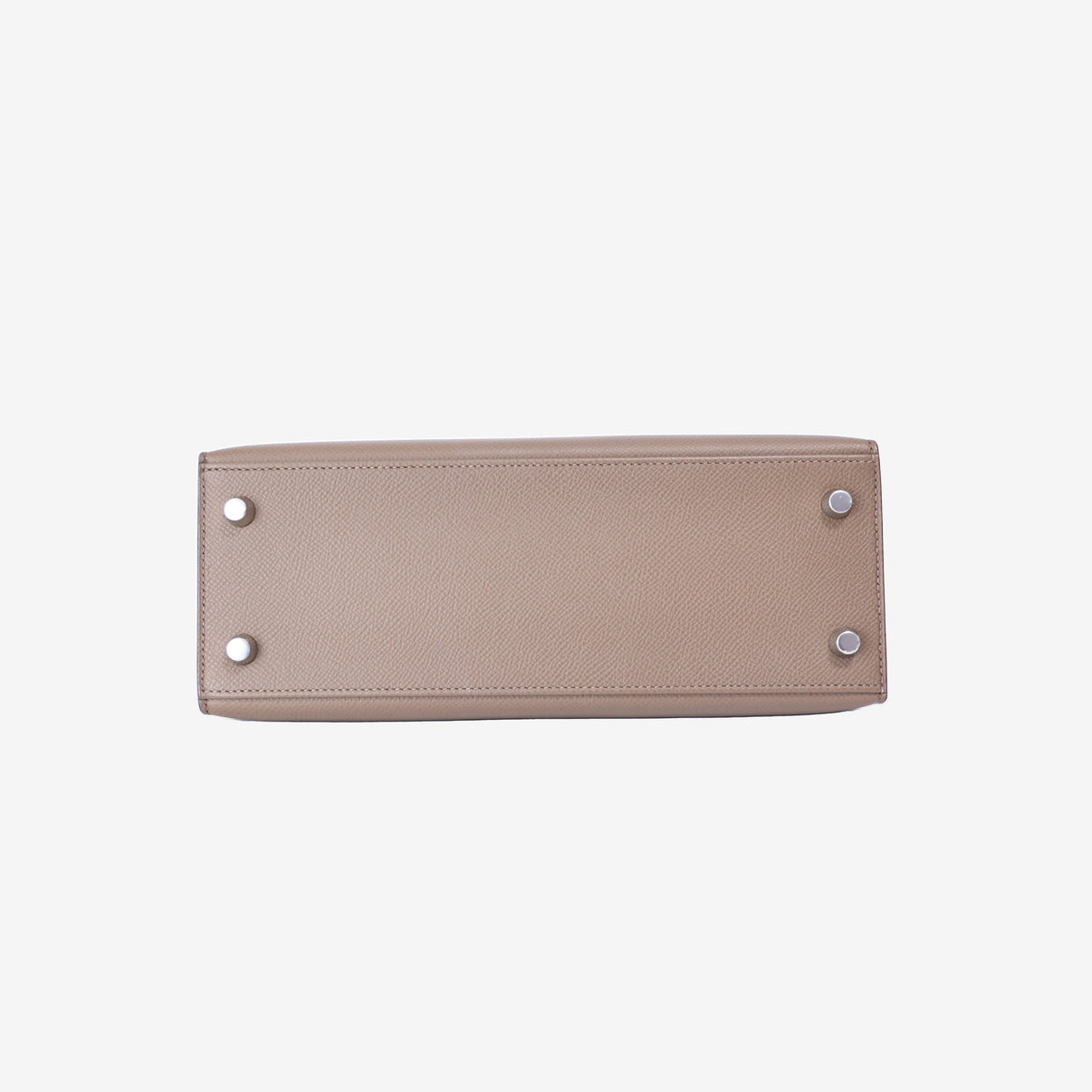 Hermès Kelly 25 in Tri-Colour Epsom Leather with Palladium Hardware bottom view