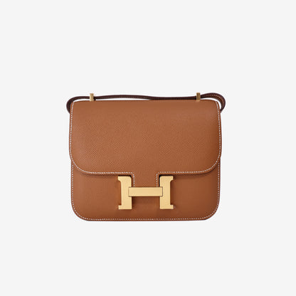 Hermès Constance 18 in Gold Epsom Leather with Gold Hardware (Contact to Enquire)
