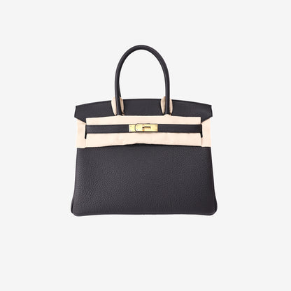 Hermès Birkin 30 in Noir Togo Leather with Gold Hardware
