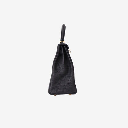 Hermès Kelly 25 in Noir Togo Leather with Gold Hardware (Contact to Enquire)
