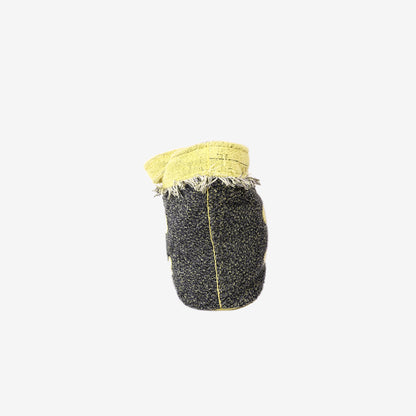 Chanel Coco Beach Terry Cloth Tote Bag and Towel Set in Yellow and Dark Grey
