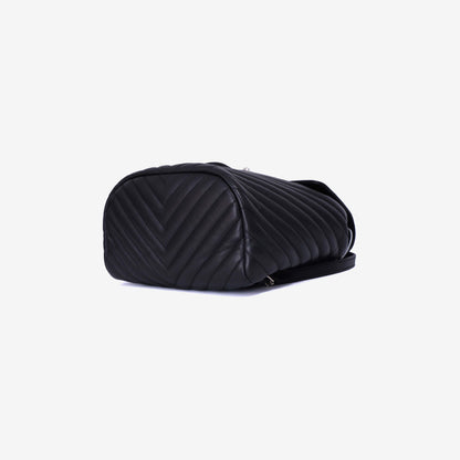 Chanel Urban Spirit Backpack in Black Lambskin Leather