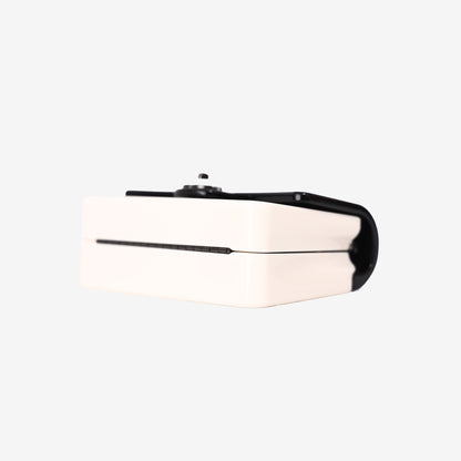 Chanel Plexiglass Coco Bag in Black and White Acrylic with Black Hardware