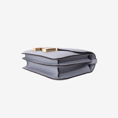 Hermès Constance 18 in Gris Pantin Epsom Leather with Gold Hardware
