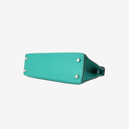 Hermès Mini Kelly 20 in Vert Jade Epsom Leather with Palladium Hardware (Contact to Enquire)
