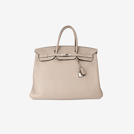 Hermès Birkin 40 in Grey Togo Leather with Palladium Hardware