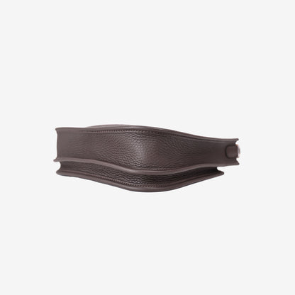 Hermès Evelyne 23 in Ebene Clemence Leather with Palladium Hardware