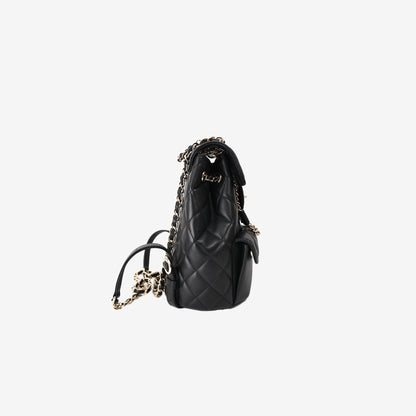 Chanel Backpack in Black Caviar Leather with Gold Hardware (Contact to Enquire)