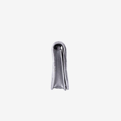 Miu Miu Matelassé Metallic Evening Bag in Silver Nappa Leather with Silver Hardware
