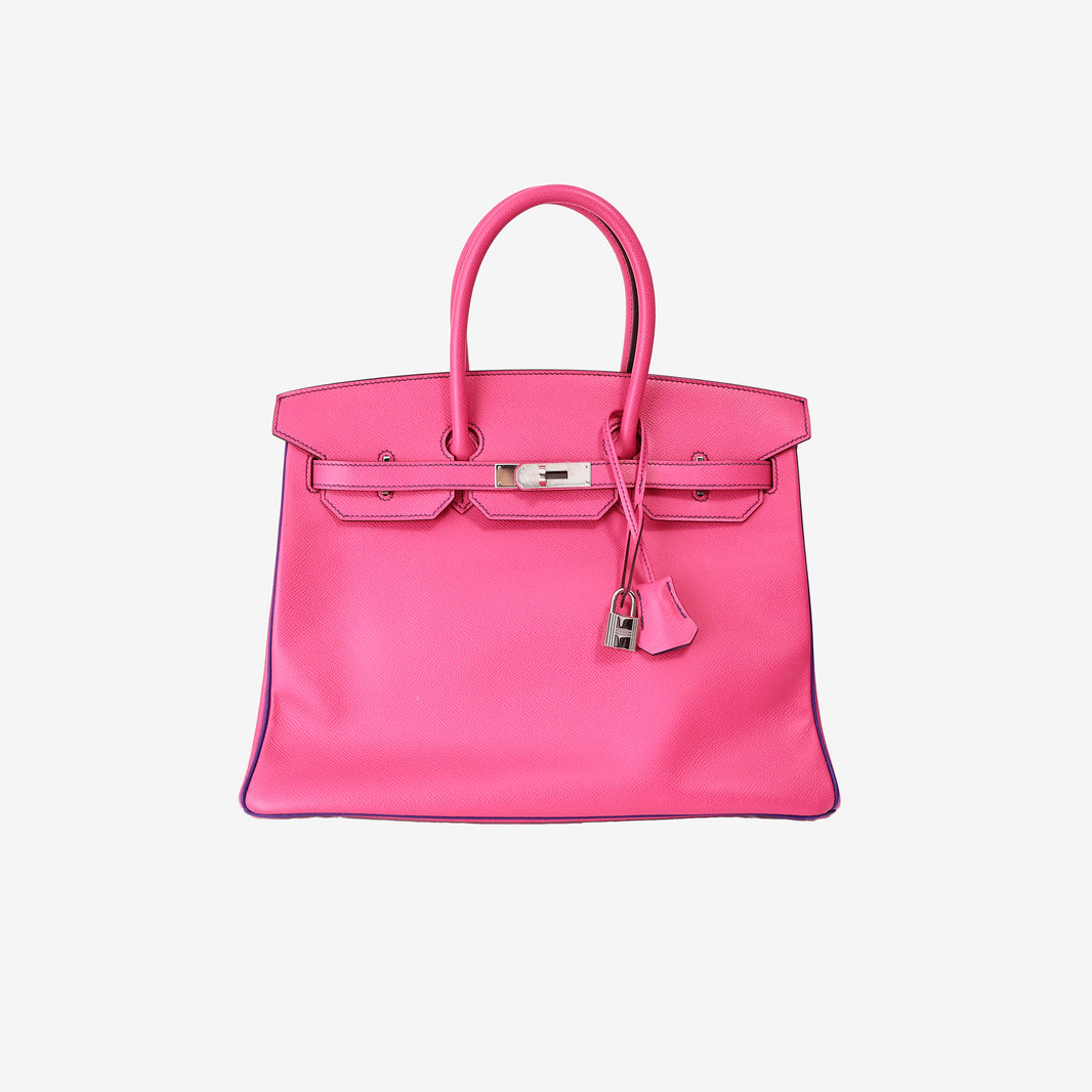 Hermès Birkin 35 in Rose Pourpre Epsom Leather with Palladium Hardware