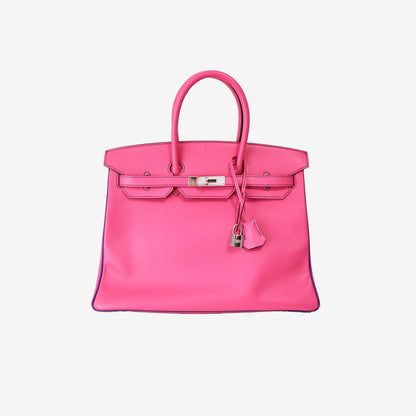 Hermès Birkin 35 in Rose Pourpre Epsom Leather with Palladium Hardware