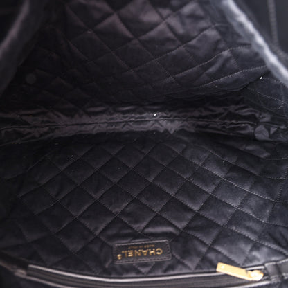 Chanel 22 Small Bag in Black Lambskin with Gold Hardware