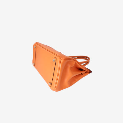 Hermès Birkin 30 in Orange Epsom Leather with Gold Hardware