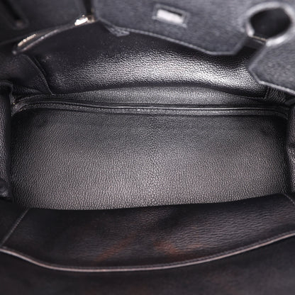 Hermès Birkin 35 in Noir Togo Leather with Palladium Hardware