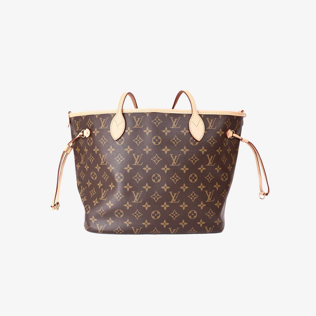 Louis Vuitton Neverfull Inside Out MM in Monogram Coated Canvas with Pink Detailing