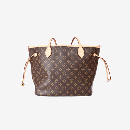 Louis Vuitton Neverfull Inside Out MM in Monogram Coated Canvas with Pink Detailing