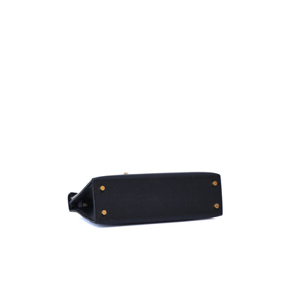 Hermès Mini Kelly 20 in Noir Epsom Leather with Gold Hardware (Contact to Enquire)