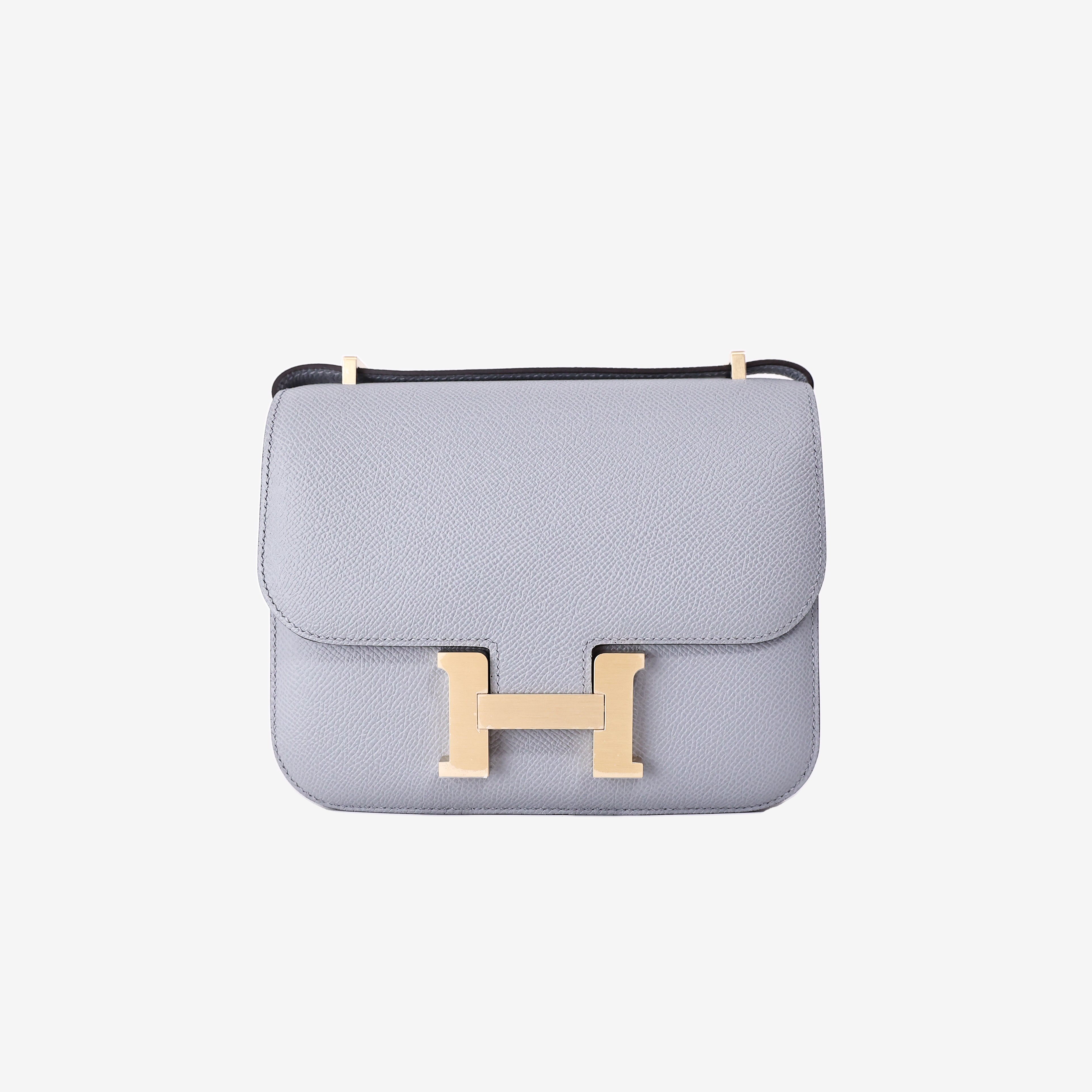 Hermès Constance 18 in Gris Pantin Epsom Leather with Gold