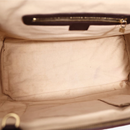 Louis Vuitton Popincourt Haut Bag in Brown Monogram Canvas with Gold Hardware