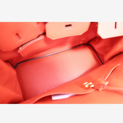 Hermès Birkin 35 in Capucine Togo Leather with Gold-Plated Hardware