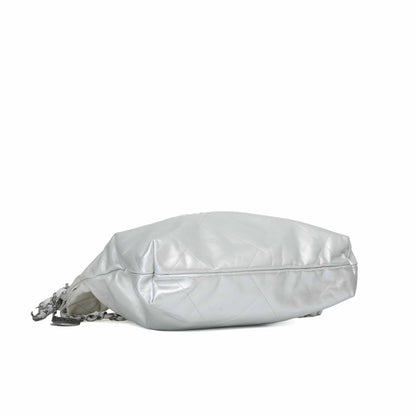 Chanel 22 Bag in White Calfskin Leather with Palladium Hardware (Contact to Enquire)
