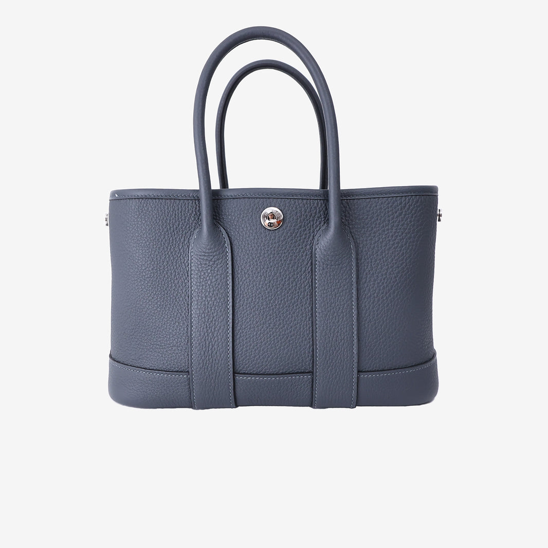 Hermès Neo Garden 23 in Gris Misty Togo Leather with Palladium Hardware