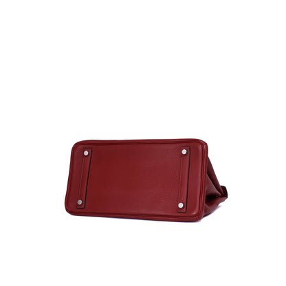 Hermès Birkin 30 in Rouge H Togo Leather with Palladium Hardware (Contact to Enquire)