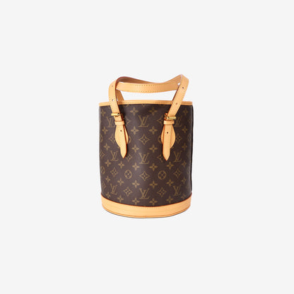 Louis Vuitton Monogram Petit Bucket 23 in Monogram Canvas