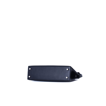 Hermès Mini Kelly 20 in Noir Box Calfskin Leather with Palladium Hardware  (Contact to Enquire)