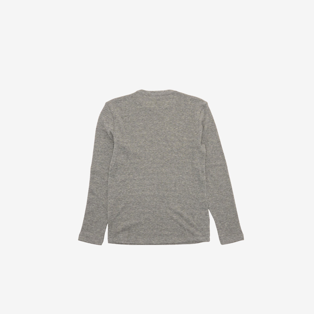 Chrome Hearts Thermal Long-Sleeve Top in Grey Wool (Sizes Available)
