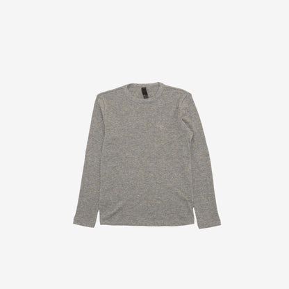 Chrome Hearts Thermal Long-Sleeve Top in Grey Wool (Sizes Available)
