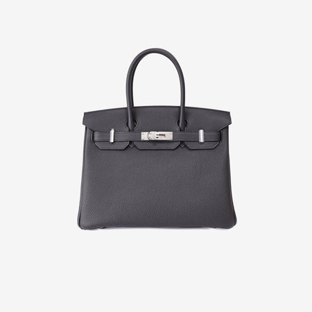 Hermès Birkin 30 in Noir Togo Leather with Palladium Hardware (Contact to Enquire)