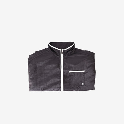 Chanel Coco Beach 2026 Black/White Athletic Jacket (Contact to Enquire)