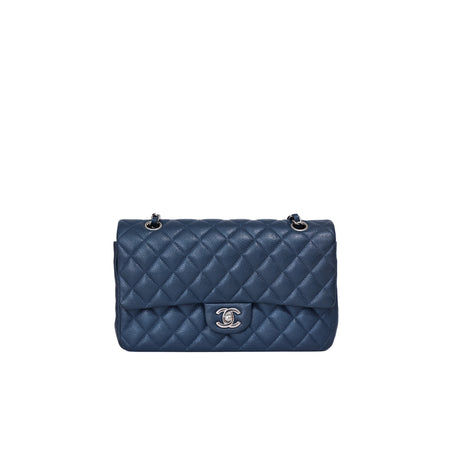 Chanel Classic Medium Double Flap Bag Blue (Contact to Enquire)
