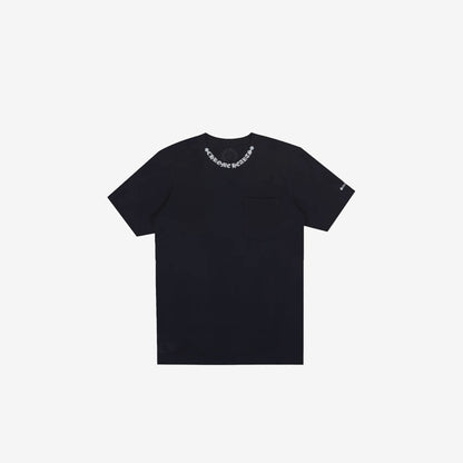 Chrome Hearts Neck Logo T-Shirt in Black Cotton (Available Sizes)
