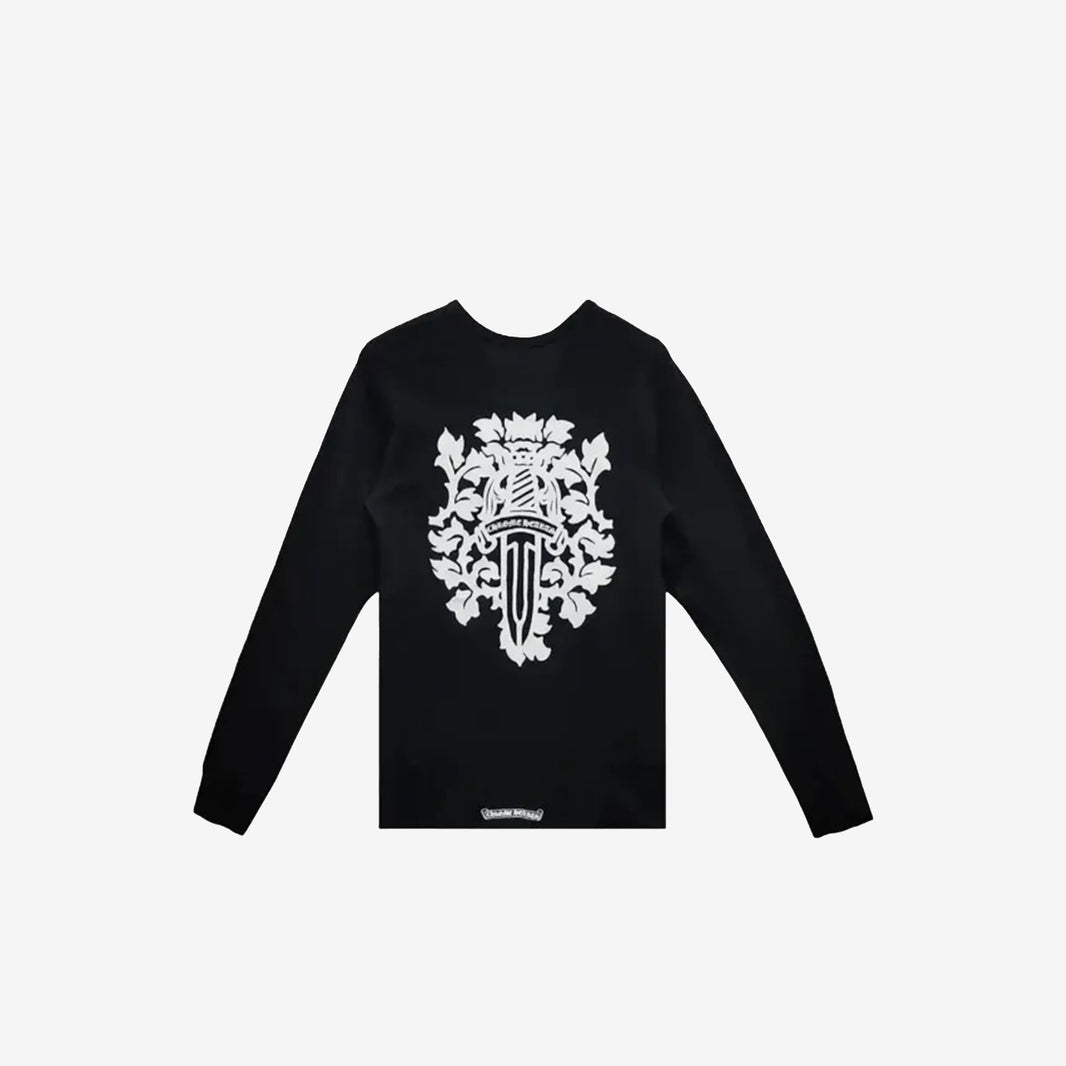 Chrome Hearts Thermal Dagger Graphic Print T-Shirt in Black (Size L)