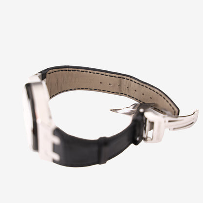 Audemars Piguet Royal Oak Tourbillon Chronograph in Stainless Steel with Black Dial and Alligator Leather Strap