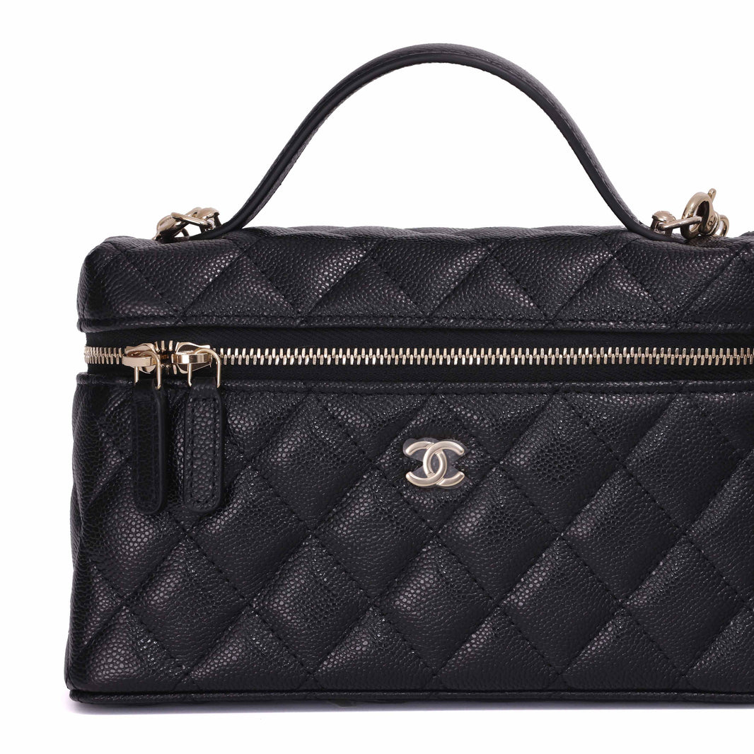 Chanel LP Vanity Case with Chain Small CC Logo (Contact to Enquire)
