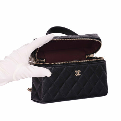 Chanel LP Vanity Case with Chain Small CC Logo (Contact to Enquire)