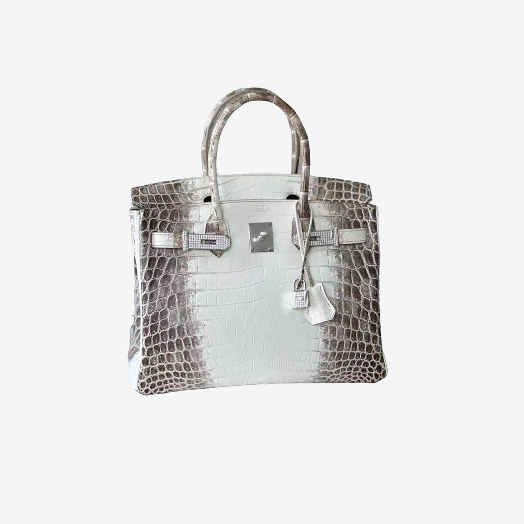 Hermès Birkin 30 Himalayan Alligator Leather with Diamond Clasp (Contact to Enquire)