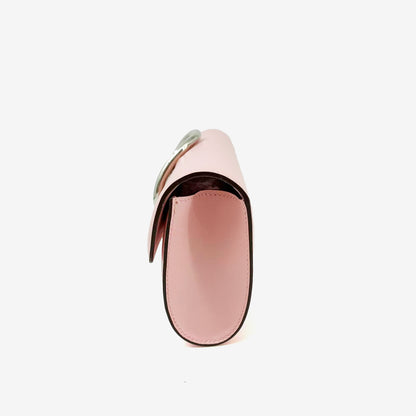 Hermès Égée Clutch Bag in Pink with Palladium-Plated Hardware