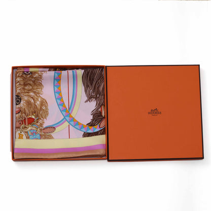 Hermes Jour de Casting Silk Scarf 70