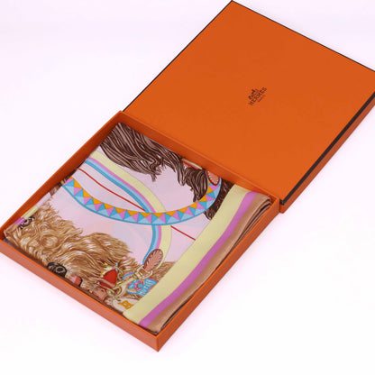 Hermes Jour de Casting Silk Scarf 70