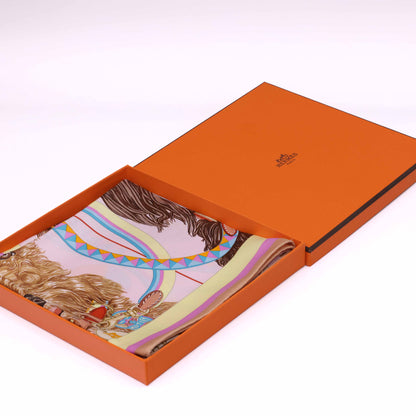 Hermes Jour de Casting Silk Scarf 70