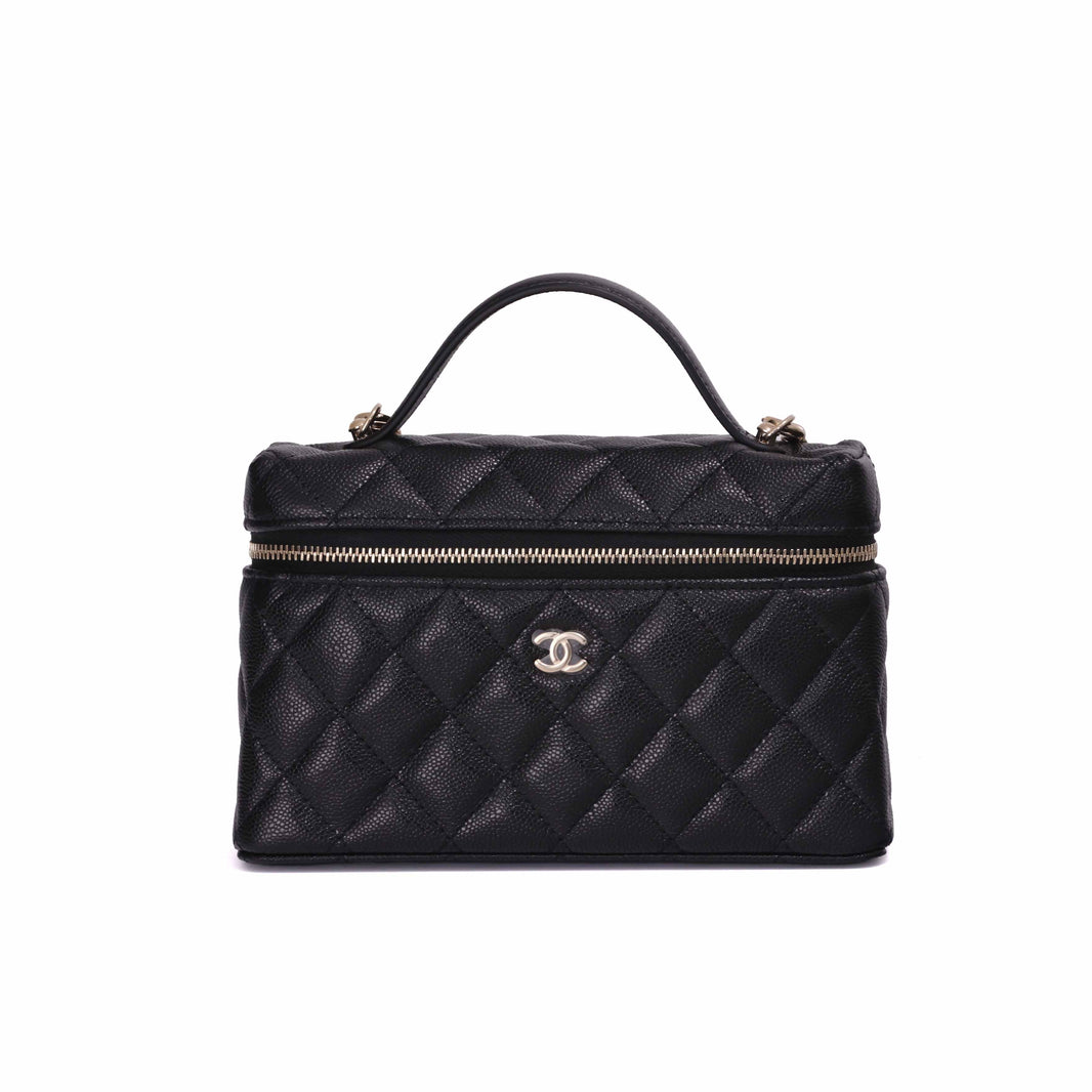 Chanel LP Vanity Case with Chain Small CC Logo (Contact to Enquire)