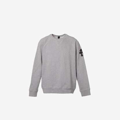 Chrome Hearts Y Not Crewneck Sweatshirt in Grey Cotton (Size S)